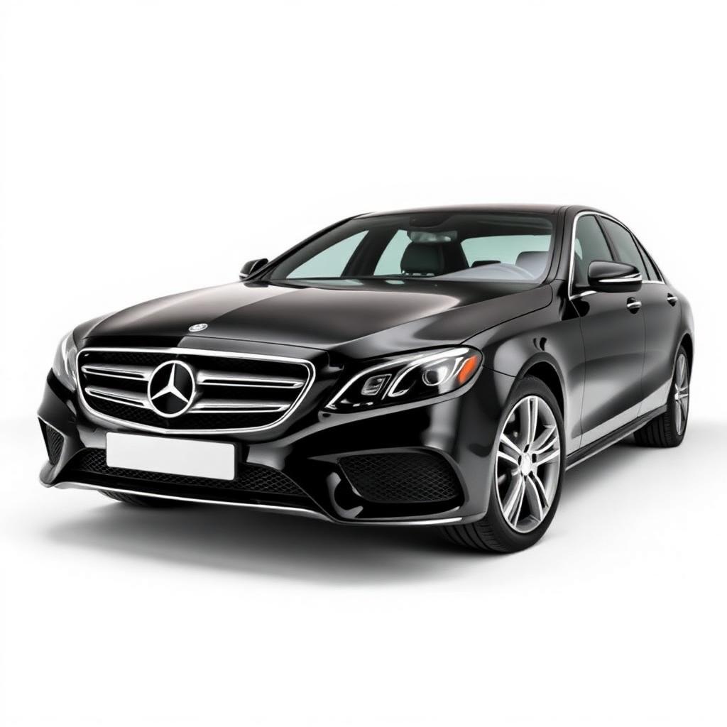 Mercedes-Benz E-Class luxury with 5 seats and automatic transmission, available for chauffeur driven rental in Bengaluru